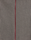Dogtooth Side Stripe High Waisted Leggings
