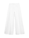 Pure Linen Wide Leg Trousers