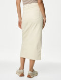Denim Midi Skirt