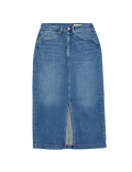 Denim Midi Skirt