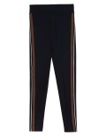 Side Stripe High Waisted Leggings