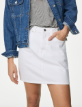 Denim Mini Skirt
