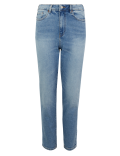 Mom High Waist Ankle Grazer Jeans