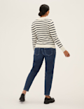 Maternity Mom Tapered Jeans