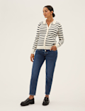 Maternity Mom Tapered Jeans