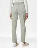 Mom High Waisted Tapered Ankle Grazer Jeans