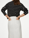 Denim Maxi Skirt