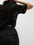 Pure Linen Tapered Trousers