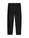 Pure Linen Tapered Trousers