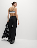 Embroidered LV wide co-ord