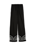 Embroidered LV wide co-ord