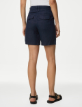 Pure Linen High Waisted Shorts