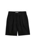 Pure Linen High Waisted Shorts