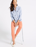 Tencel&trade; Blend Mid Rise Super Skinny Jeans