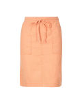 Linen Rich A-Line Mini Skirt