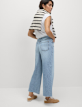 Wide Leg Cropped Jeans