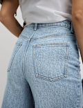 Wide Leg Cropped Jeans