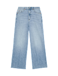Wide Leg Cropped Jeans