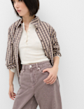Mid Rise Barrel Jeans
