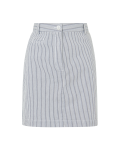 Striped A-Line Mini Skirt