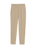 Slim Fit Ankle Grazer Trousers with Stretch
