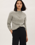 High Waisted Wide Leg Trousers