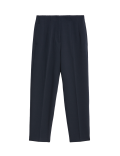 Tapered Ankle Grazer Trousers