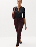 Tapered Ankle Grazer Trousers