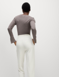 Tapered Ankle Grazer Trousers