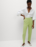 Tapered Ankle Grazer Trousers