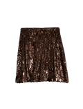 Sequin Mini A-Line Skirt