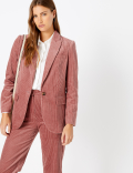 Pure Cotton Corduroy Blazer