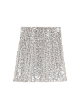 Sequin Mini A-Line Skirt