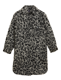 Animal Print Relaxed Longline Shacket