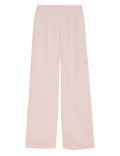 Satin Wide Leg Trousers