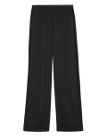 Satin Wide Leg Trousers