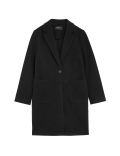 Relaxed Single Breasted Coat