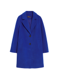 Twill Single Breasted Tailored Coat