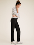 Jersey Straight Leg Trousers