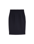 Jersey Knee Length Pencil Skirt
