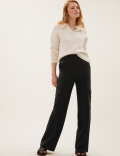Cargo Wide Leg Trousers