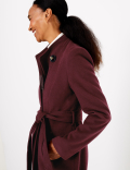 Soft Touch Wrap Coat