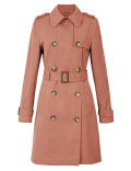 Double Breasted Trench Coat