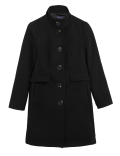 Funnel Neck Coat