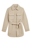Belted Shacket