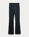 Jersey Flared Trousers