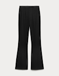 Jersey Flared Trousers