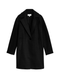 Relaxed Single Breasted Coat
