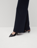 Woven Wide Leg Trousers