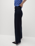 Woven Wide Leg Trousers